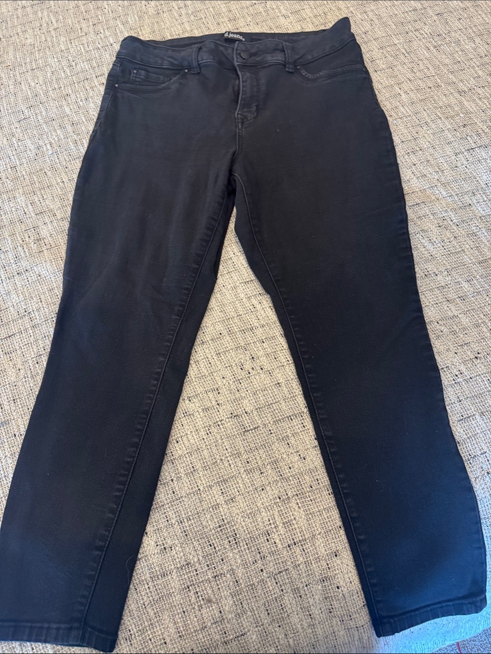d. jeans Black stone wash Women’s Skinny Jeans